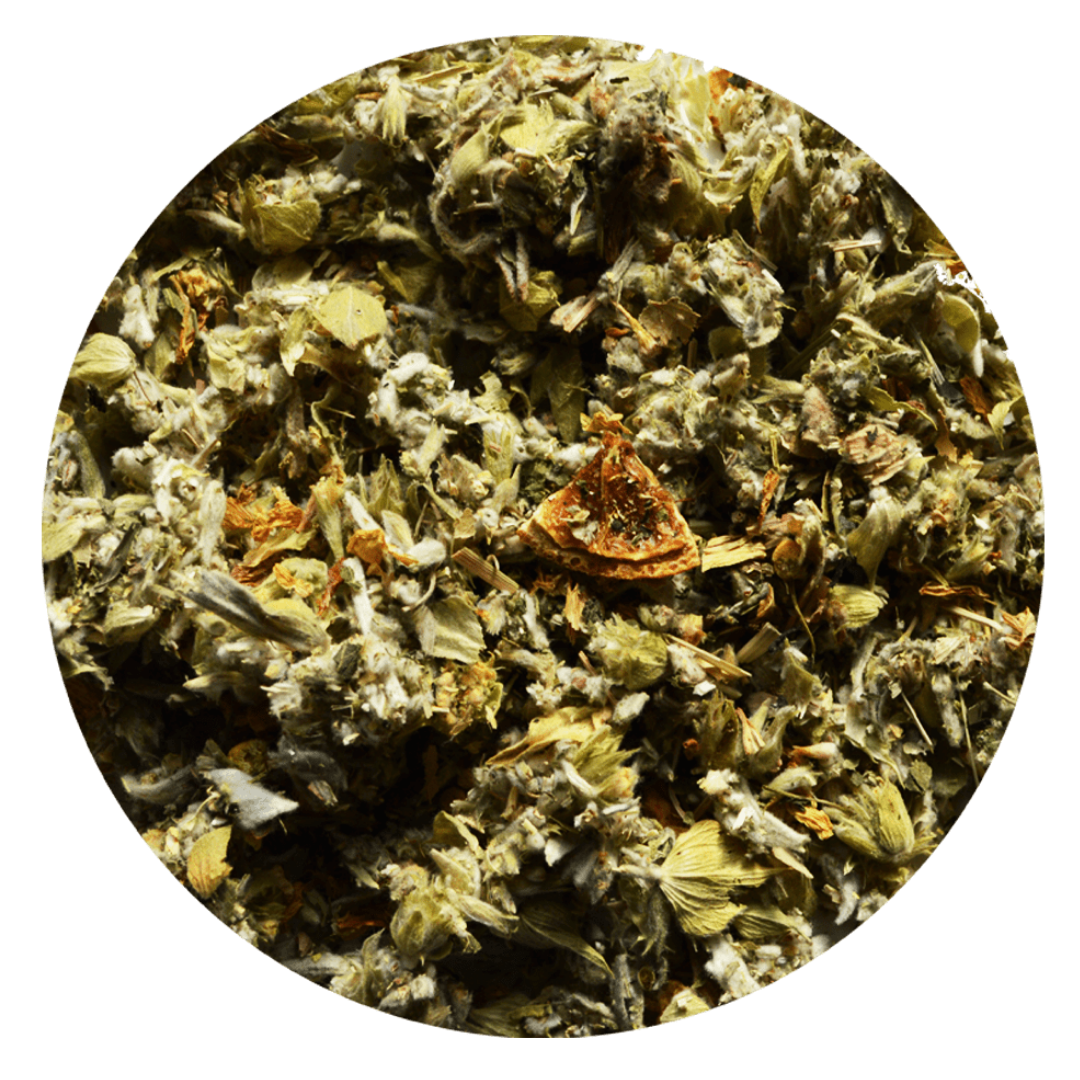 Bergtee Orange BIO im Libbyglas